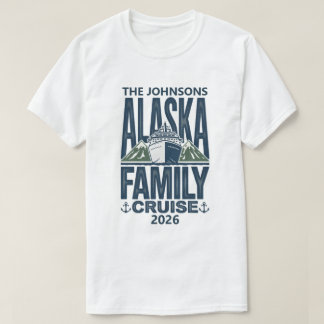 Alaska Familienkreuzfahrt - Benutzerdefinierter pa T-Shirt