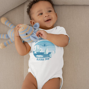 Alaska Family Vacacier Niedlich Custom Baby Strampler