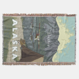 Alaska Fans Bush Flugzeug Hütte Jagdlodge Decke