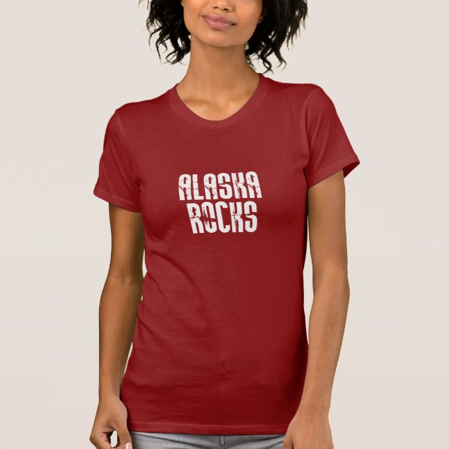 Alaska-Felsen T-Shirt (Vorderseite)