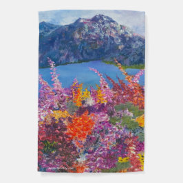 Alaska Fireweed Garden Flag