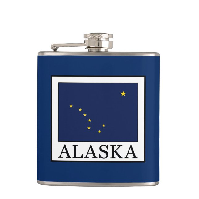 Alaska Flachmann (Vorderseite)