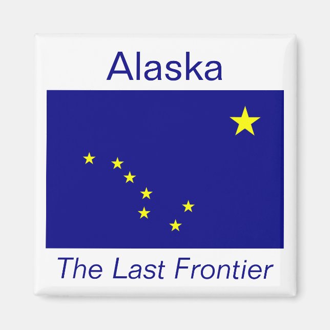 Alaska Flag Magnet (Vorne)