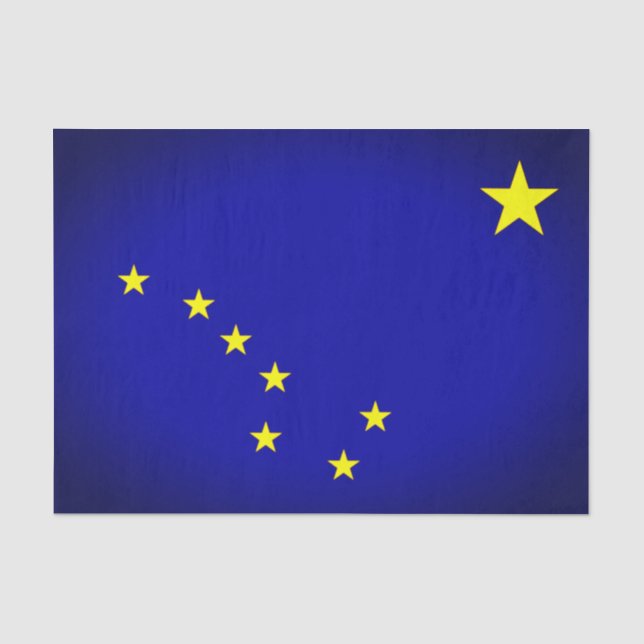 Alaska-Flag-Papier Seidenpapier (Vorderseite)