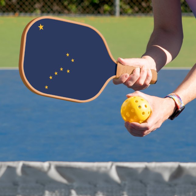 Alaska Flag Pickleball Schläger (InSitu)