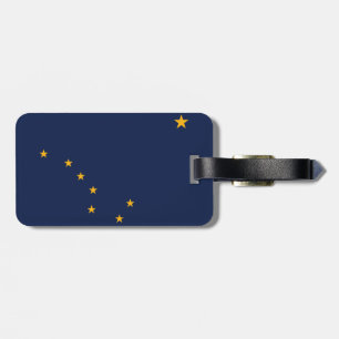 Alaska-Flagge Gepäckanhänger