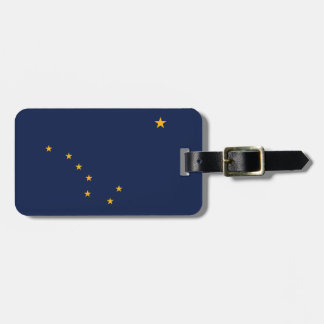 Alaska-Flagge - Gepäckanhänger