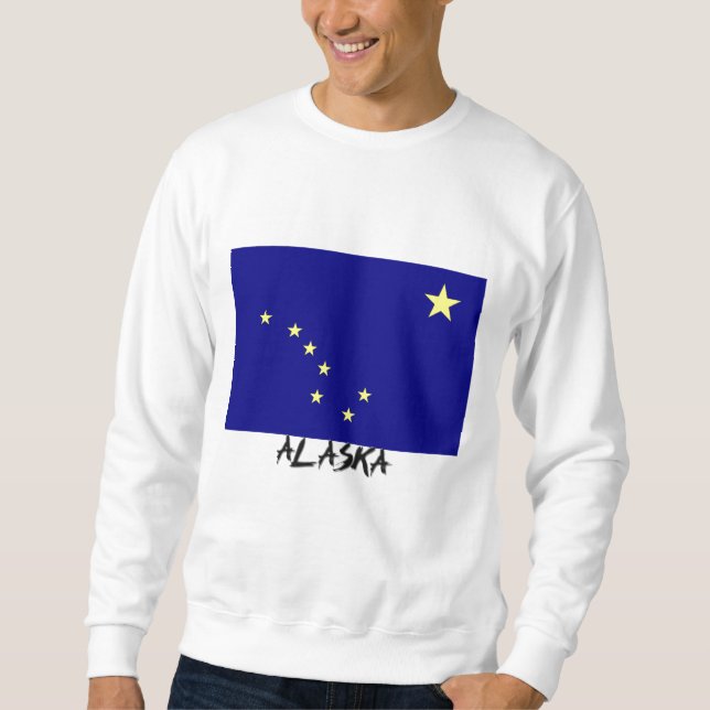 Alaska-Flagge Sweatshirt (Vorderseite)