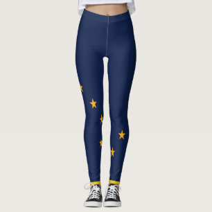 Alaska-Flaggen-Leggings Leggings