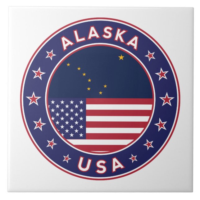 Alaska Fliese (Vorderseite)