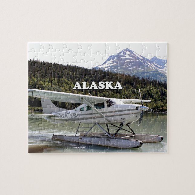 Alaska: Flugzeug schwimmen, Trail Lake 3 (Horizontal)