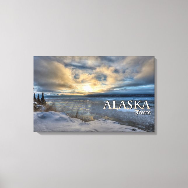 Alaska Freeze Leinwanddruck (Vorderseite)