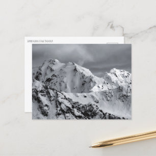 Alaska-Gebirgskette Seward Postkarte