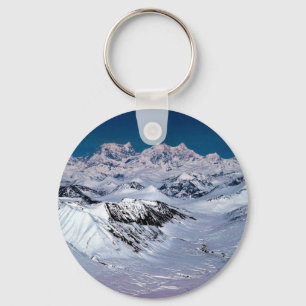 Alaska-Gebirgszug - Luftaufnahme Schlüsselanhänger