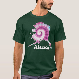Alaska Gefärbte Krawatte T-Shirt