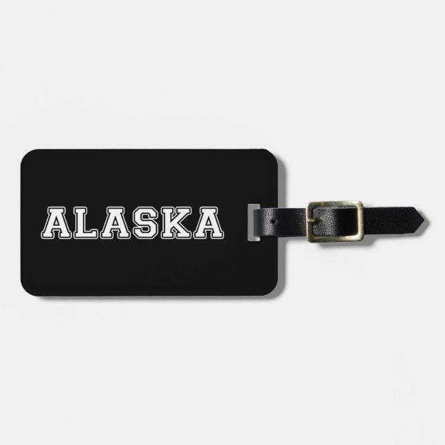 Alaska Gepäckanhänger (Vorderseite horizontal)