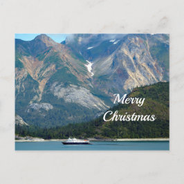 Alaska Glacier Bay Boat Foto Weihnachten