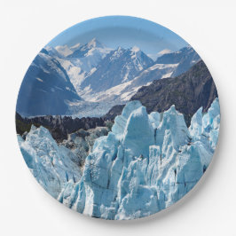 Alaska Glacier Bay Landscape Foto Pappteller