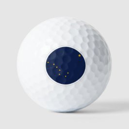 Alaska Golf Balls, Staatsflagge / Patrioten Golfball