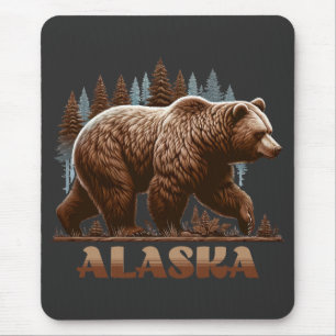 Alaska Grizzly Bear Mousepad