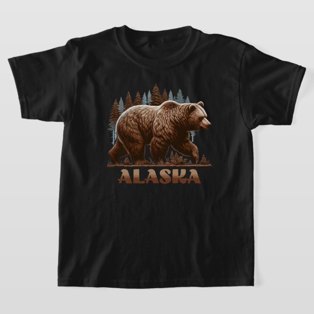 Alaska Grizzly Bear T-Shirt (Ablage )