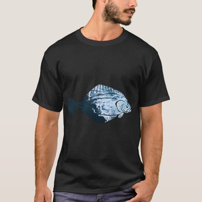 Alaska-Heilbutt T-Shirt (Vorderseite)