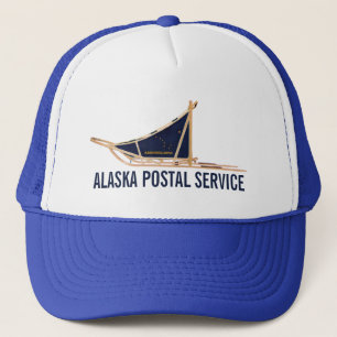 Alaska-Hundeschlitten-Postfördermaschine Truckerkappe