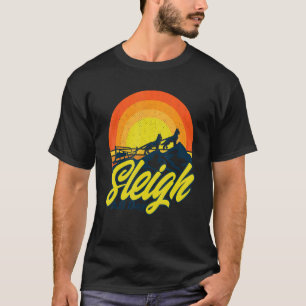 Alaska Husky Schlittenfahren Schlittenhund-Rennsch T-Shirt