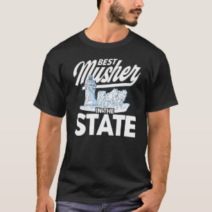Alaska Husky Schlittenhunde Schlittenhunde T-Shirt