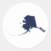 Alaska in Blau und Gold