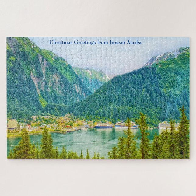 Alaska Juneau Jigsaw Puzzle (Horizontal)