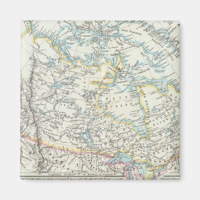 Alaska, Kanada, Grönland Magnet (Vorne)