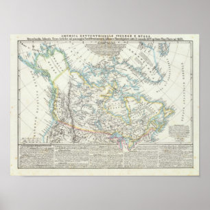 Alaska, Kanada, Grönland Poster