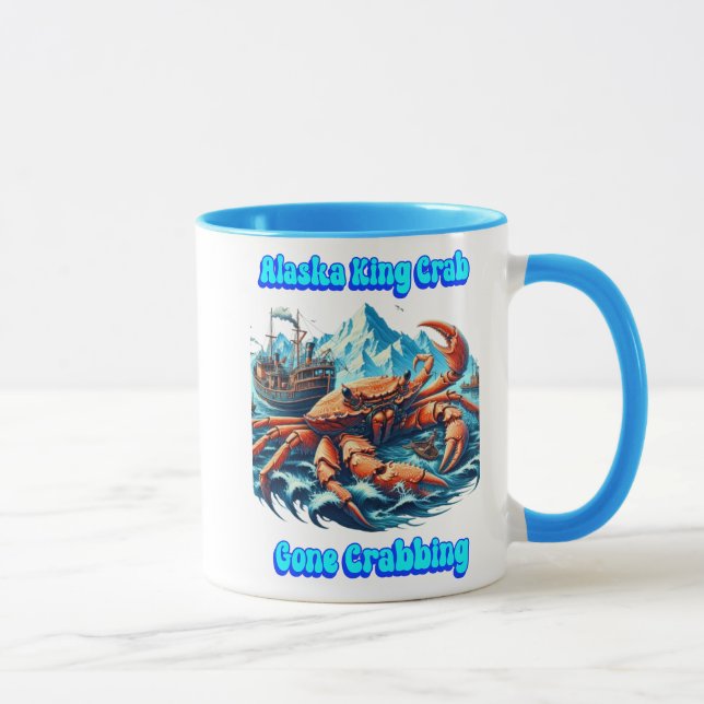 Alaska King Crab Old Crabby Bastard Tasse (Rechts)