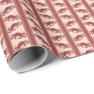 Alaska King Crab Wrapping Paper Geschenkpapier