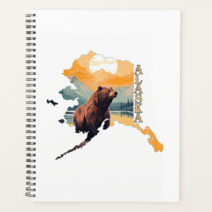 Alaska Kontur Bear and Mountains Planer