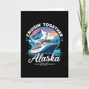 Alaska-Kreuzfahrt 2025 Familie Freunde Gruppe Alas Karte