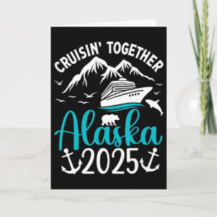 Alaska-Kreuzfahrt 2025 Familie Freunde Urlaub Reis Karte