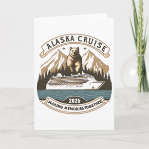 Alaska-Kreuzfahrt 2025 Gemeinsame Erinnerungen sch Karte