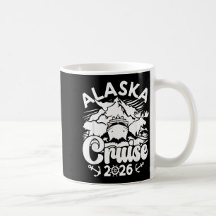 Alaska-Kreuzfahrt 2026 passende Familie Freunde Gr Kaffeetasse