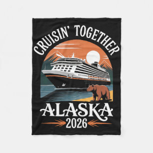 Alaska-Kreuzfahrt 2026 passende Familie Männer Fra Fleecedecke
