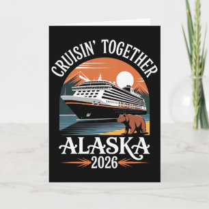 Alaska-Kreuzfahrt 2026 passende Familie Männer Fra Karte