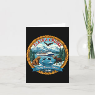Alaska-Kreuzfahrt 2026 passende Freunde und Famili Karte