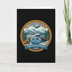 Alaska-Kreuzfahrt 2026 passende Freunde und Famili Karte