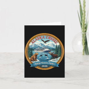 Alaska-Kreuzfahrt 2026 passende Freunde und Famili Karte