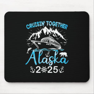 Alaska-Kreuzfahrt-Schiffs-Urlaubsreise 2025 Famili Mousepad
