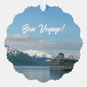 Alaska-Kreuzfahrt-Urlaub-Reisefotografie Ornament Karte