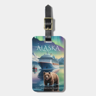 Alaska-Kreuzfahrtschiff-Gepäckanhänger Gepäckanhänger