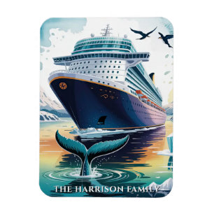 Alaska-Kreuzfahrtschiff-Kabinenmagnet Magnet