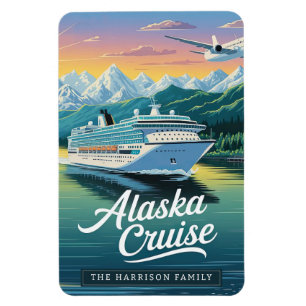 Alaska-Kreuzfahrtschiff-Kabinenmagnet Magnet